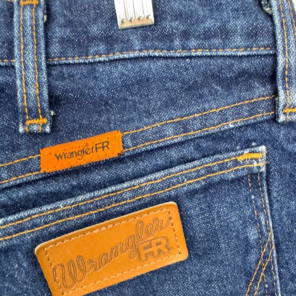 Wrangler Mens 13 Original FR Flame Resistant Jeans Size 34 X 36 100% Cotton - Picture 5 of 10